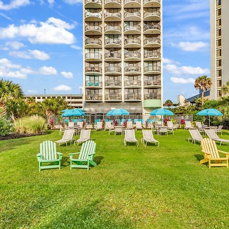 Ocean View Double Suite! Sleeps 4 Meridian Plaza 705 マートルビーチ エクステリア 写真