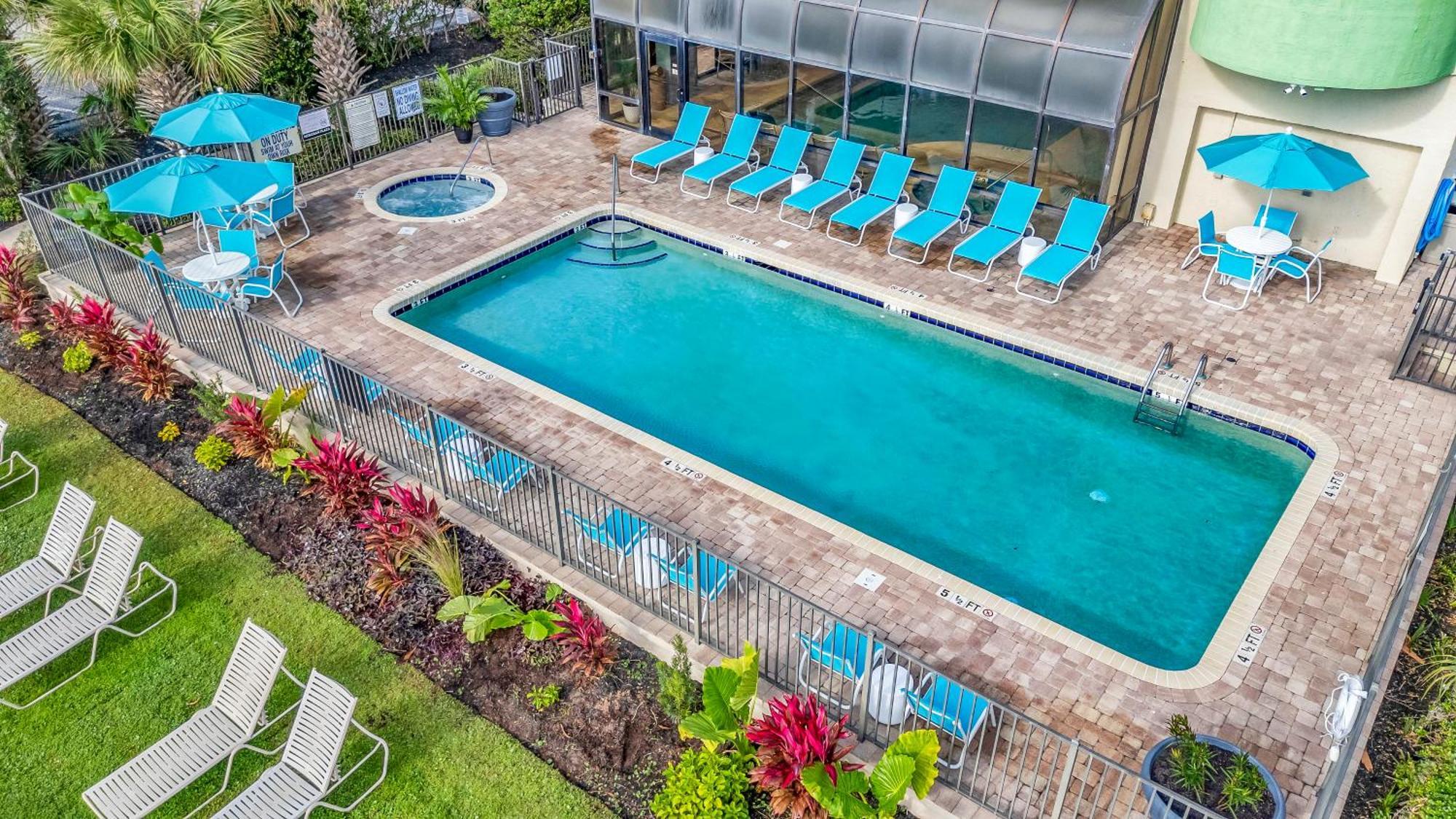 Ocean View Double Suite! Sleeps 4 Meridian Plaza 705 マートルビーチ エクステリア 写真