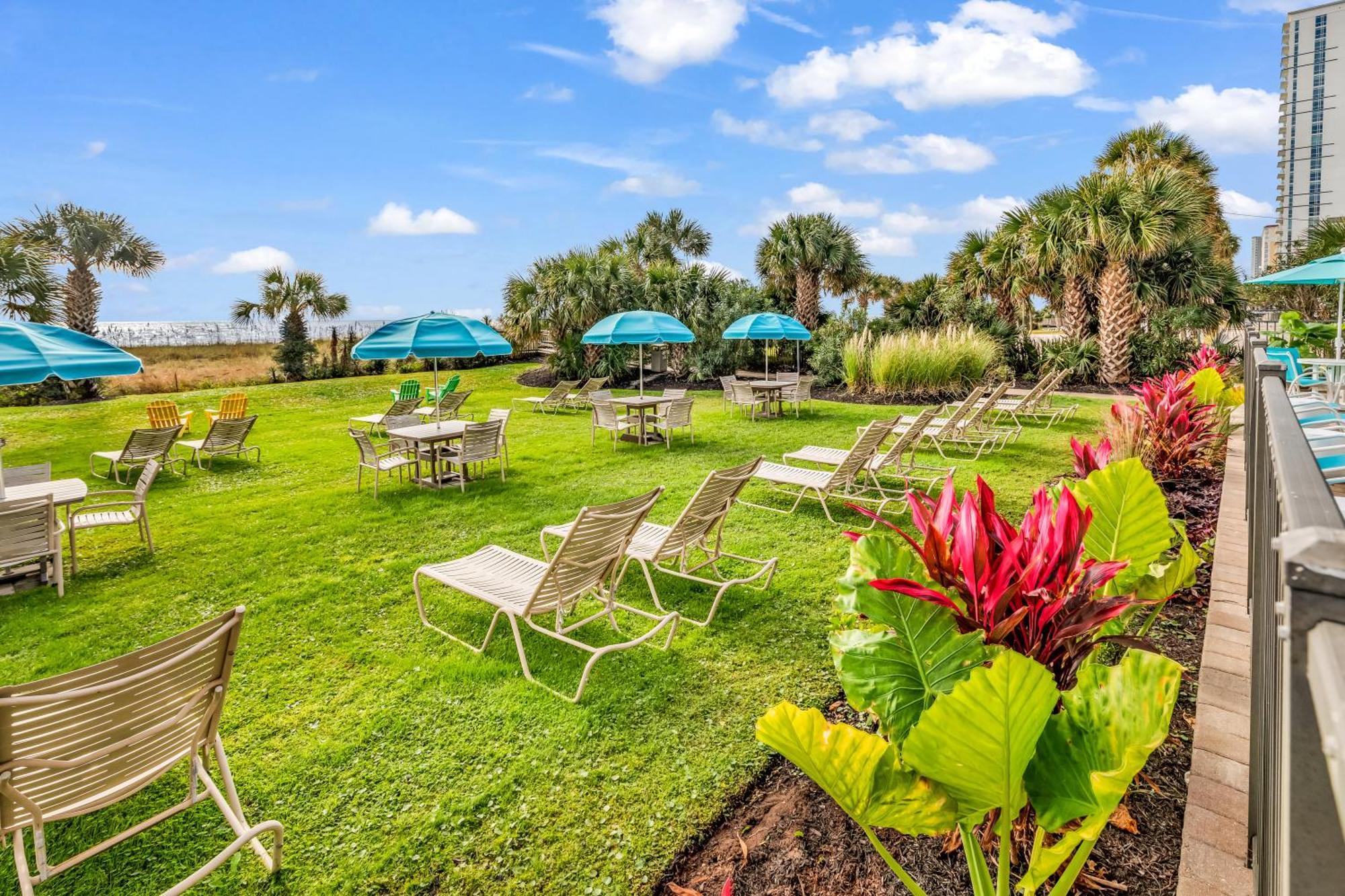 Ocean View Double Suite! Sleeps 4 Meridian Plaza 705 マートルビーチ エクステリア 写真